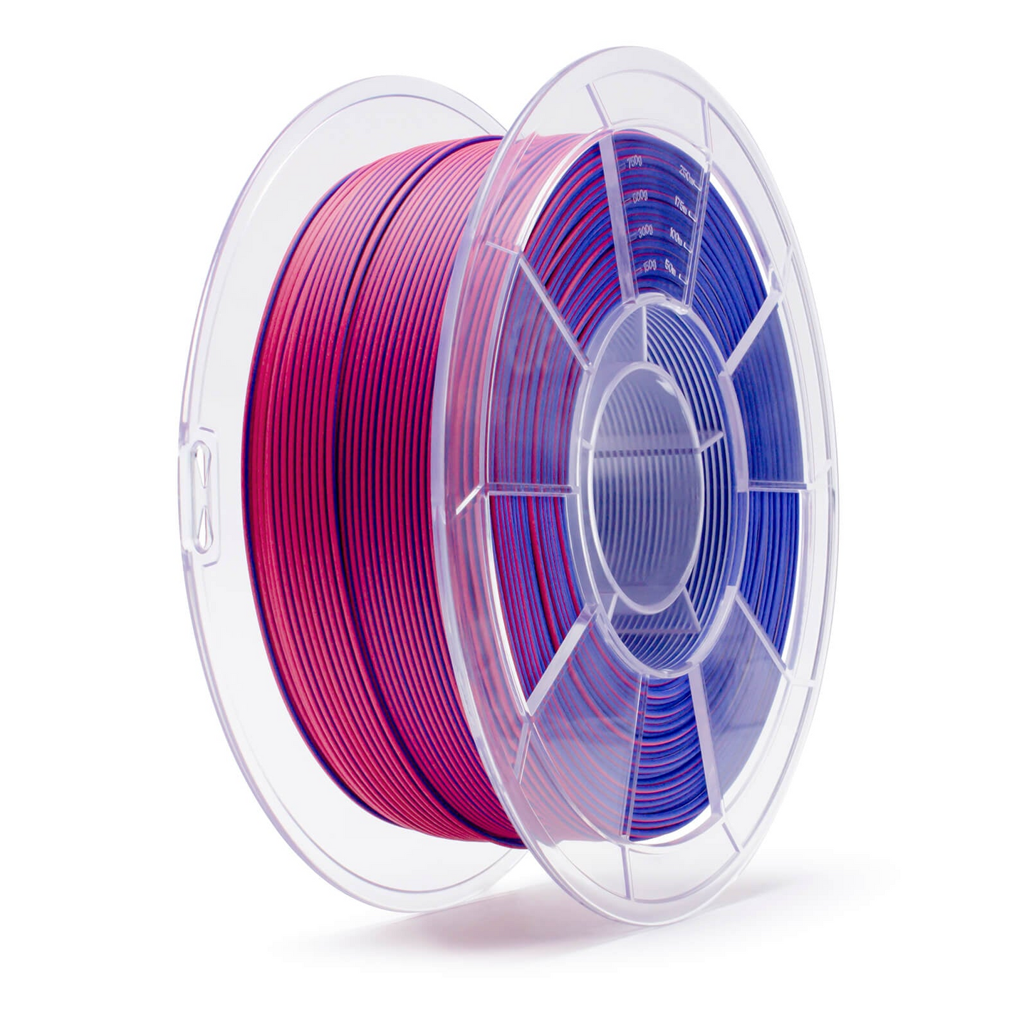 ZIRO Tri-Color Matte PLA Filament – 1.75mm, Frosted Berry, 1kg
