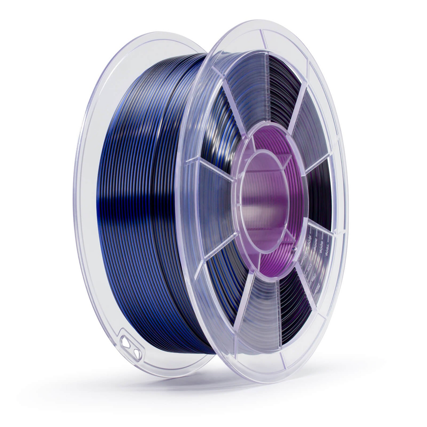 ZIRO Tri-Color Silk PLA Filament - 1.75mm, Indigo Satin, 1kg