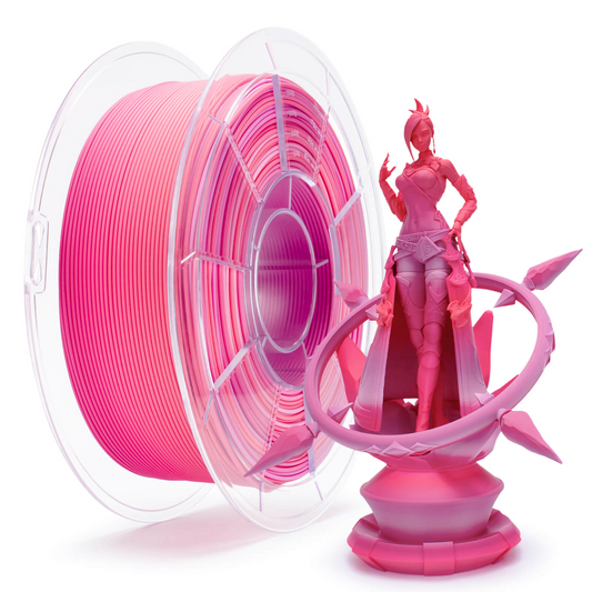 ZIRO Fast Gradient Matte PLA – Pink Hydrangea (1.75mm, 1kg)