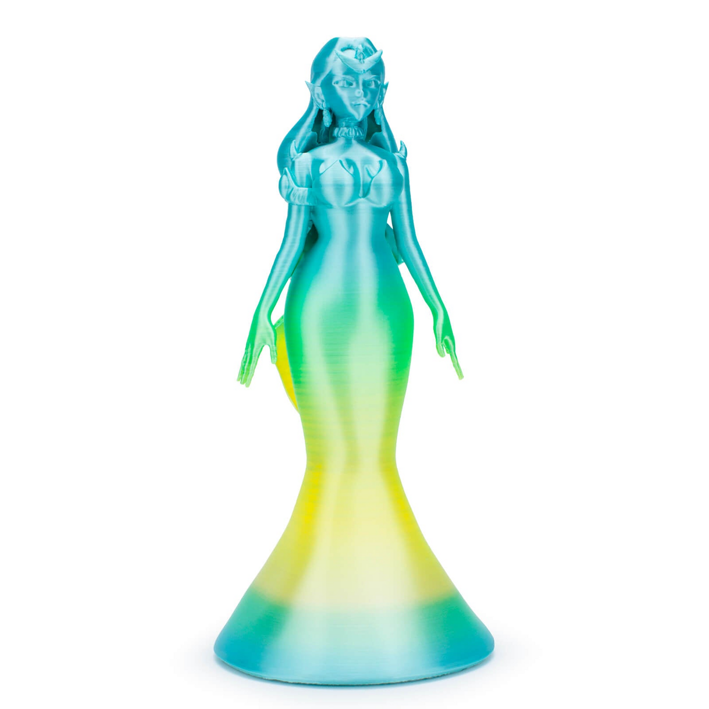 ZIRO Fast Gradient Silk PLA – Lemon Shimmer (1.75mm, 1kg)