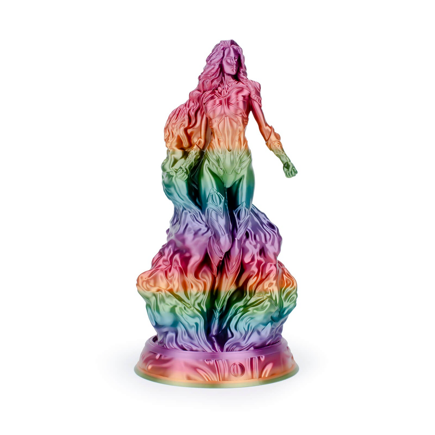 ZIRO Fast Gradient Silk PLA – Rainbow (1.75mm, 1kg)