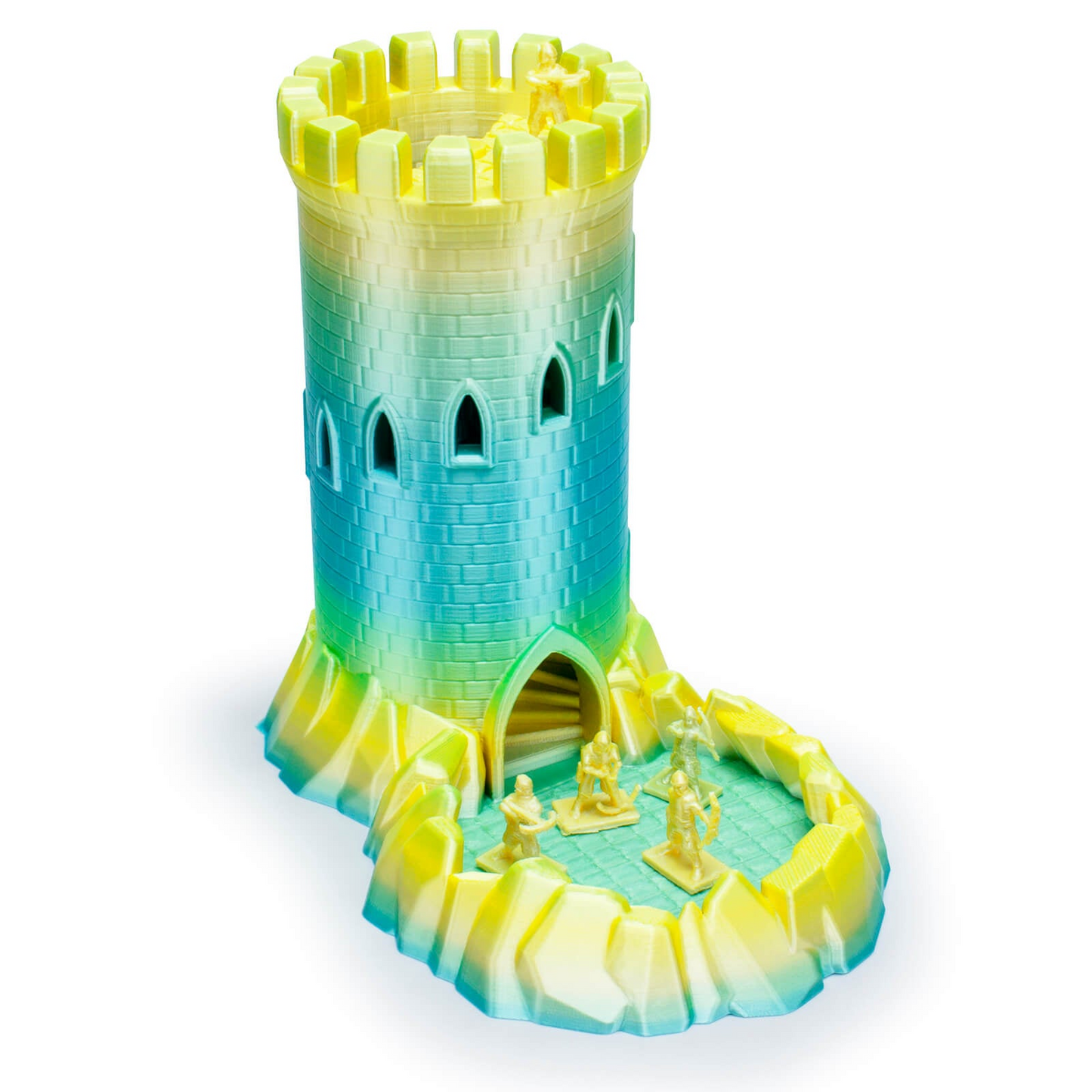 ZIRO Fast Gradient Silk PLA – Lemon Shimmer (1.75mm, 1kg)