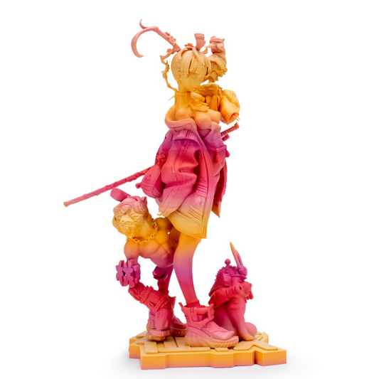 ZIRO Fast Gradient Matte PLA – Peachy Sunrise (1.75mm, 1kg)