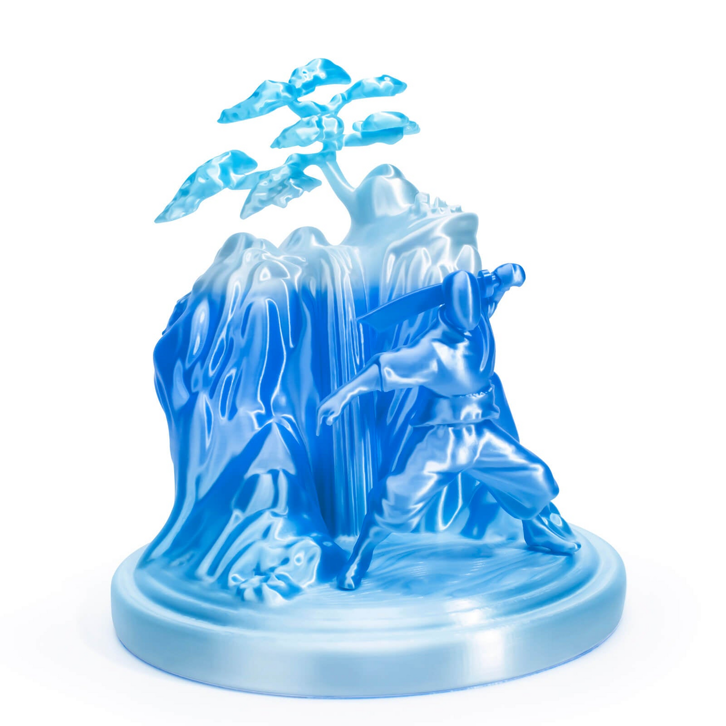 ZIRO Fast Gradient Silk PLA – Ice Blue (1.75mm, 1kg)