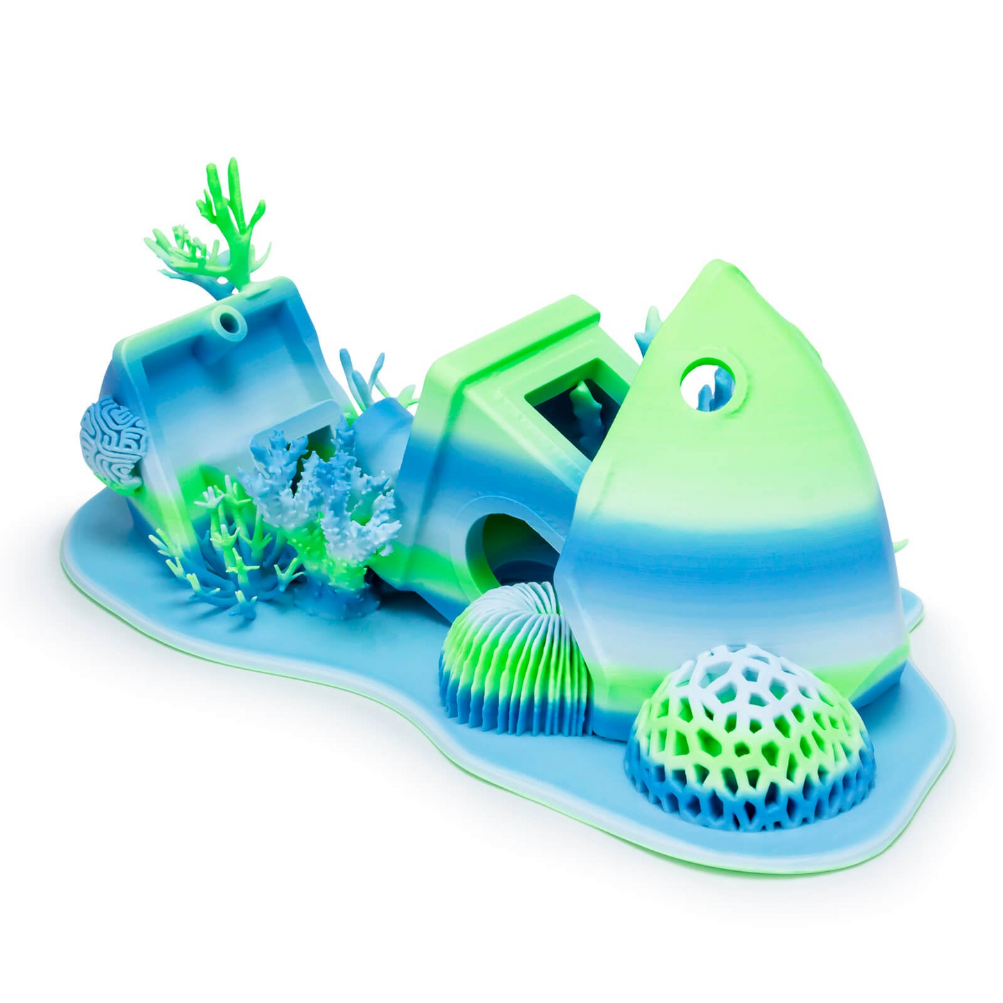 ZIRO Fast Gradient Matte PLA – Ocean (1.75mm, 1kg)