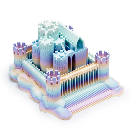 ZIRO Fast Gradient Matte PLA – Pastel Spectrum (1.75mm, 1kg)