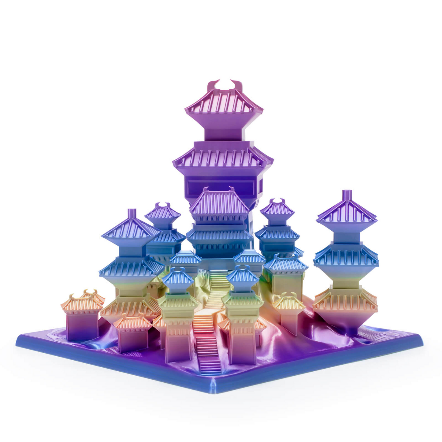 ZIRO Fast Gradient Silk PLA β Iridescent Prism (1.75mm, 1kg)