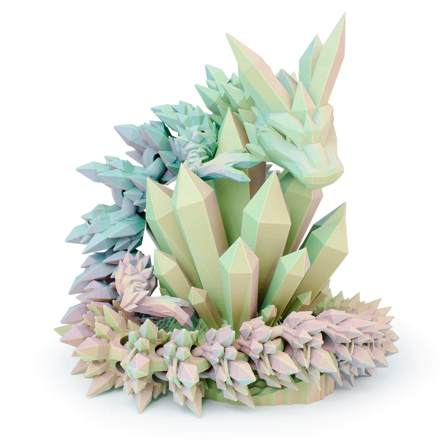 ZIRO Tri-Color Matte PLA Filament β 1.75mm, Colorful Mist, 1kg