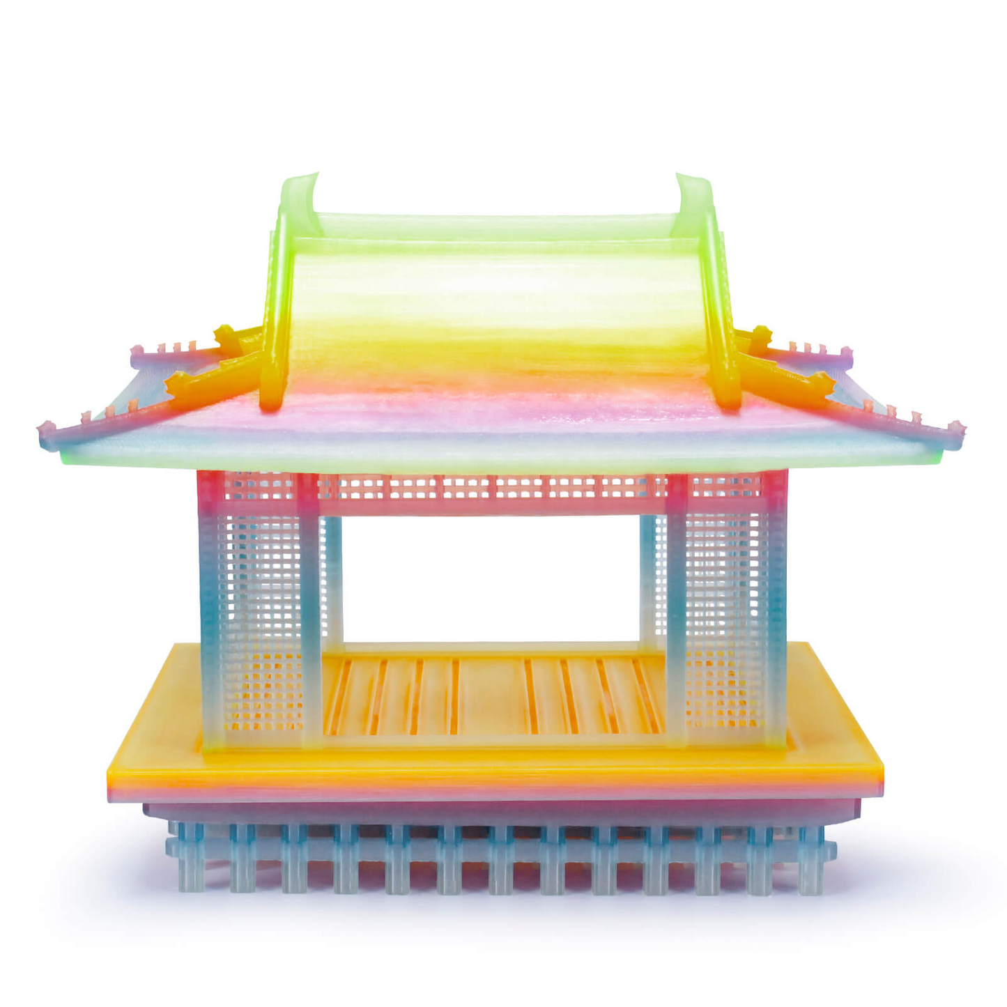 ZIRO Gradient Translucent PLA – Crystal Sunshine (1.75mm, 1kg)
