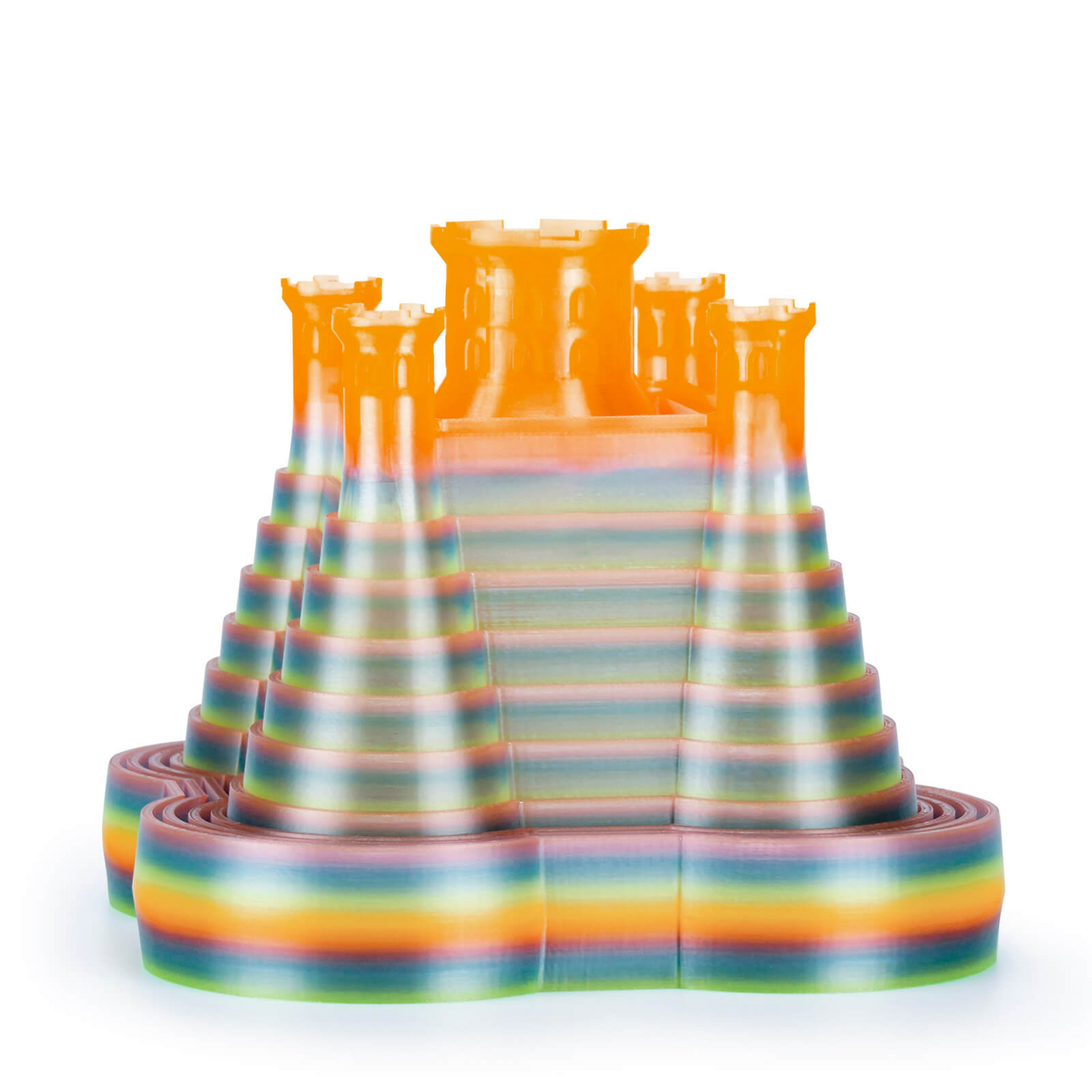 ZIRO Gradient Translucent PLA – Crystal Sunshine (1.75mm, 1kg)
