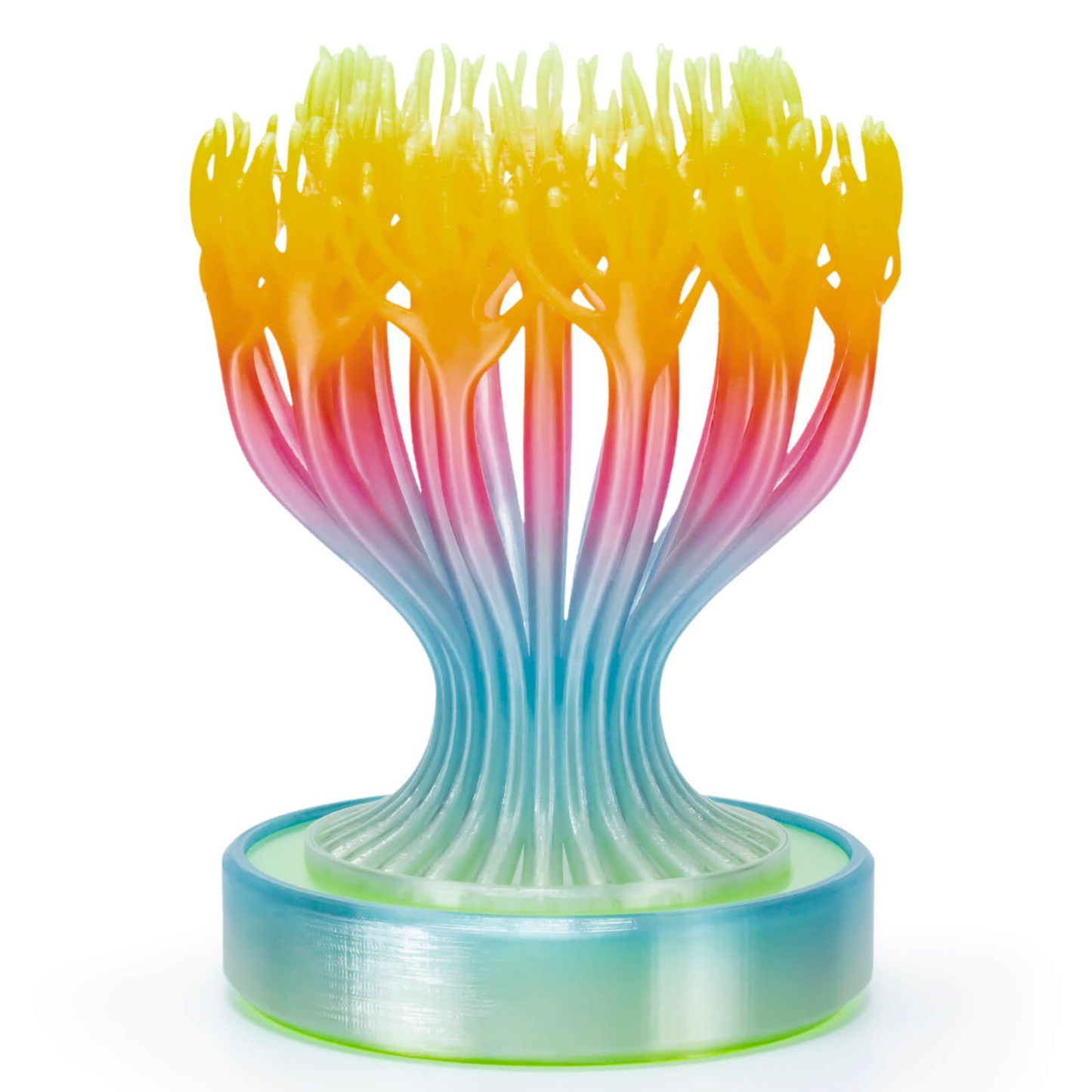 ZIRO Gradient Translucent PLA – Crystal Sunshine (1.75mm, 1kg)