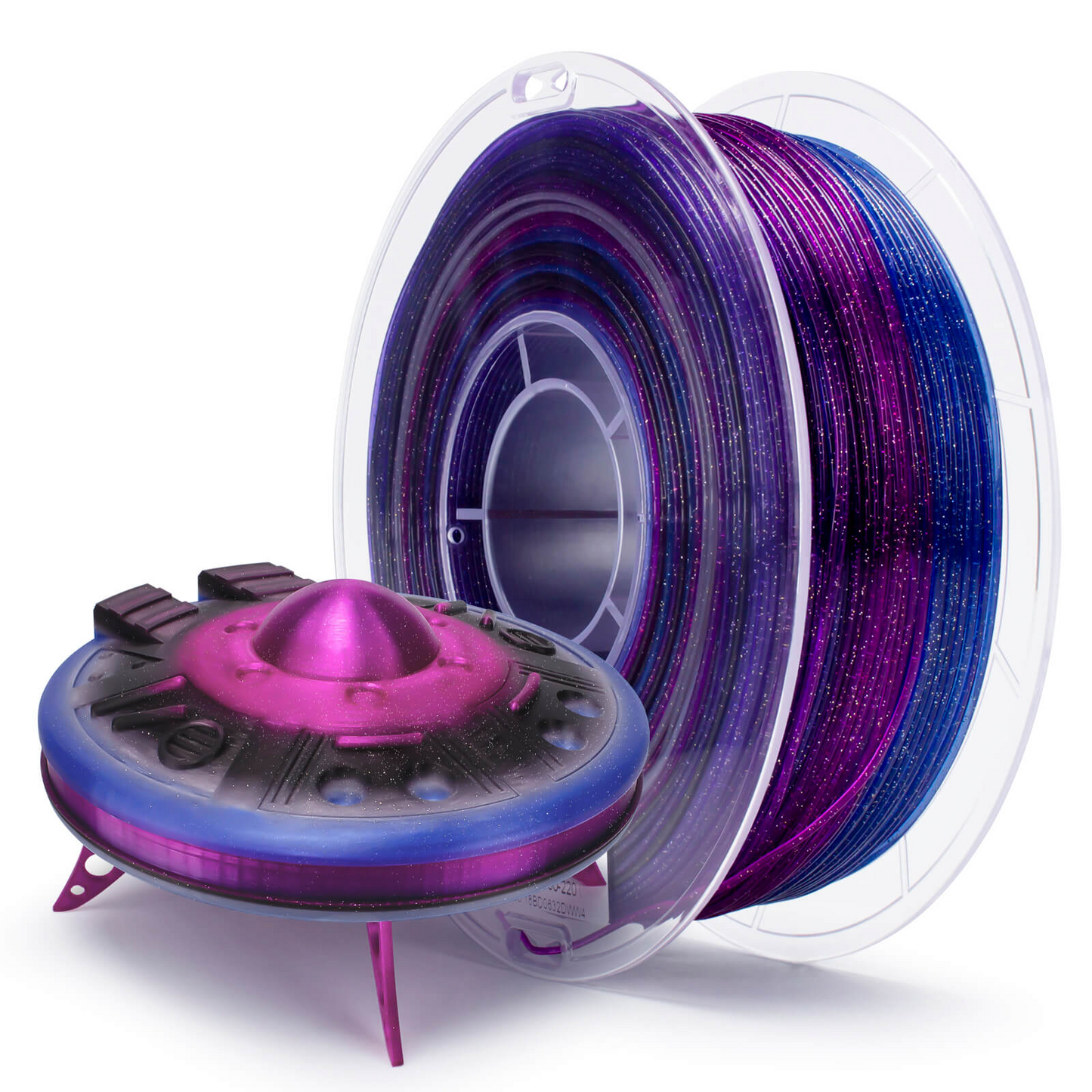 ZIRO Fast Gradient Twinkling Translucent PLA – Galaxy (1.75mm, 1kg)