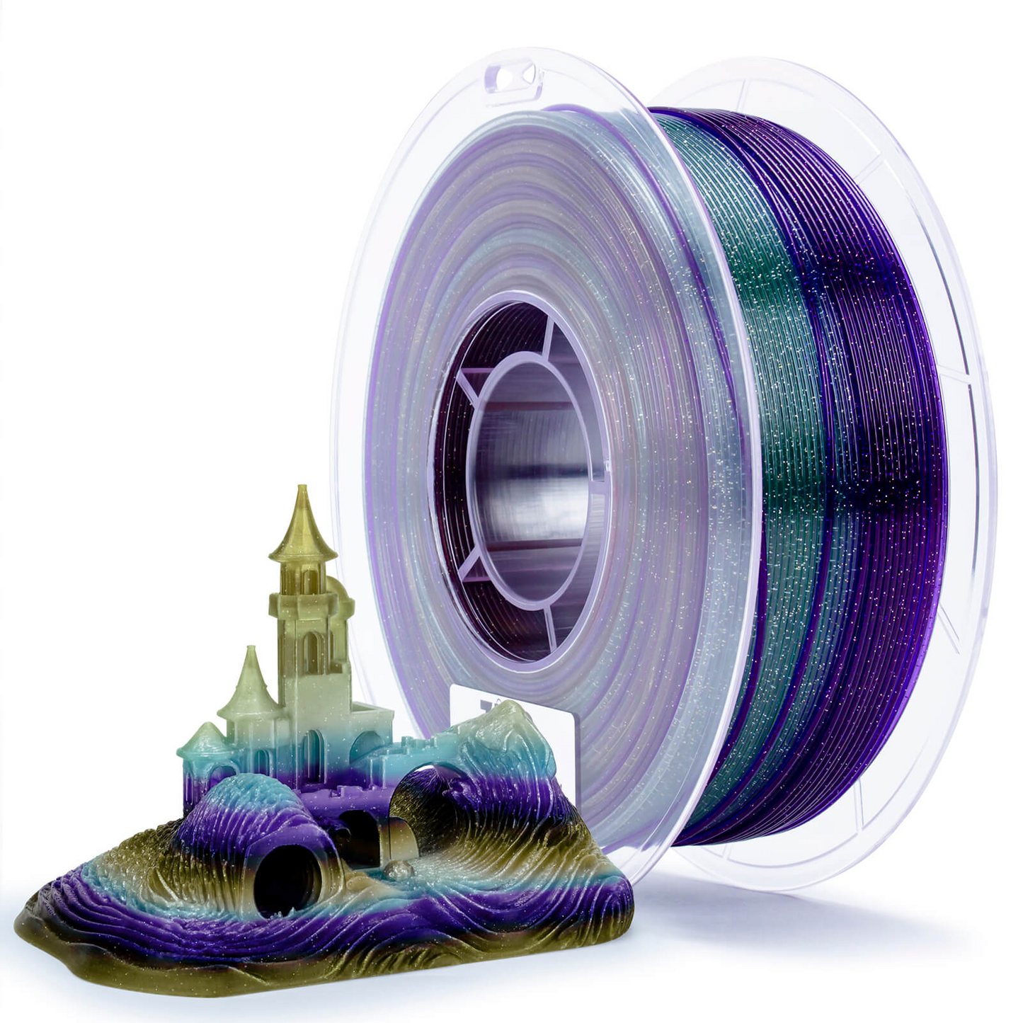ZIRO Fast Gradient Twinkling Translucent PLA – Luxury Nightfall (1.75mm, 1kg)