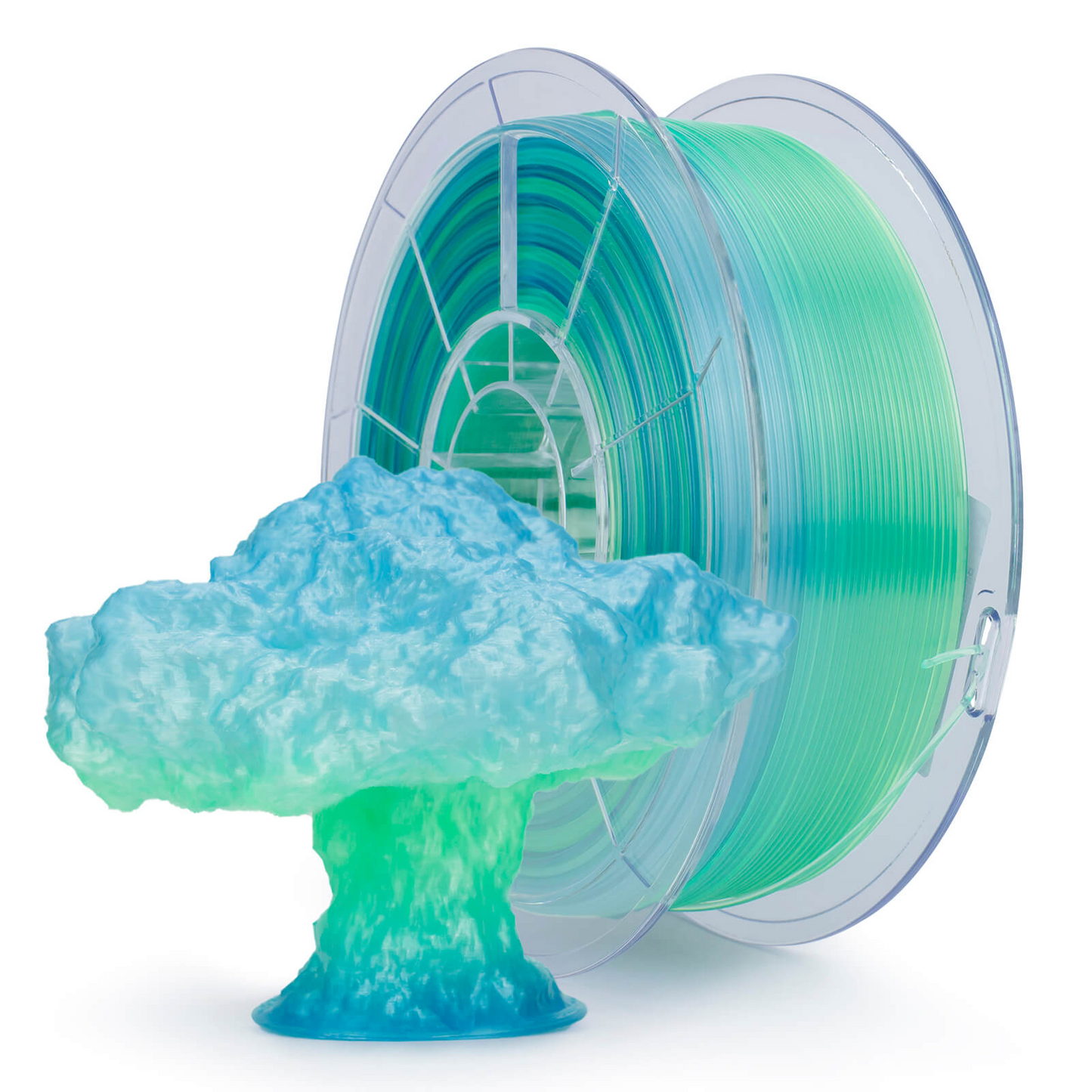 ZIRO Gradient Translucent PLA – Summer (1.75mm, 1kg)