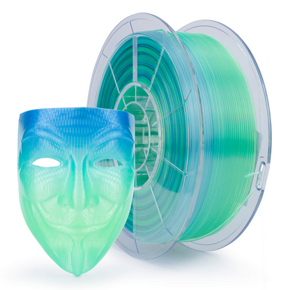 ZIRO Gradient Translucent PLA – Summer (1.75mm, 1kg)