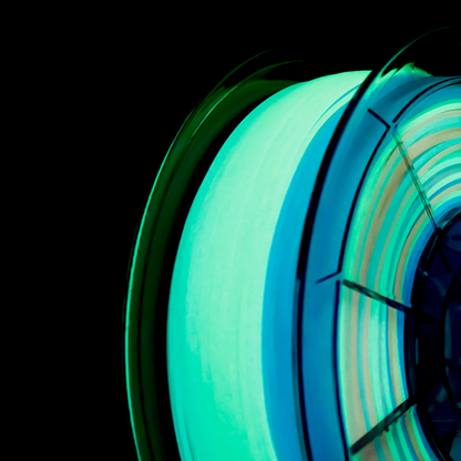 ZIRO Rainbow Glow-in-the-Dark PLA Filament – 1.75mm, 1kg