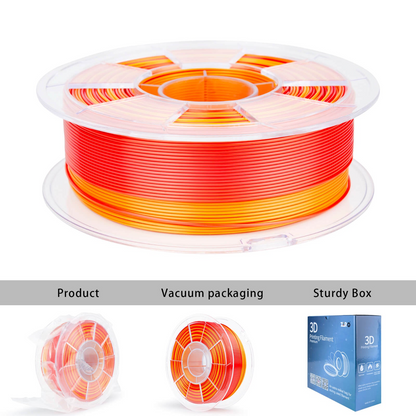 ZIRO Fast Gradient Silk PLA – Personality Series: Passionate (1.75mm, 1kg)
