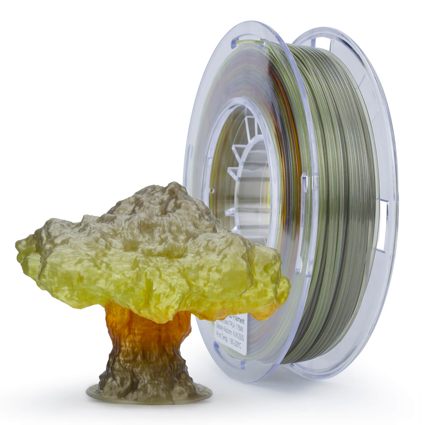 ZIRO Gradient Translucent PLA – Autumn (1.75mm, 1kg)