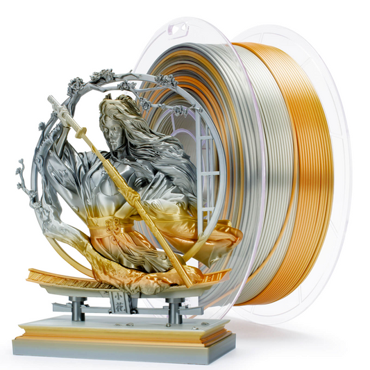 ZIRO Fast Gradient Silk PLA – Metallic Fusion (1.75mm, 1kg)