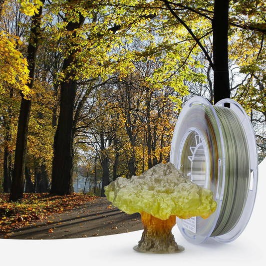ZIRO Gradient Translucent PLA – Autumn (1.75mm, 1kg)
