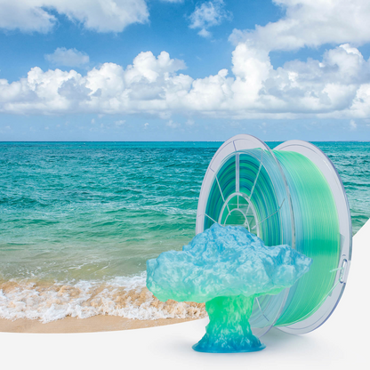 ZIRO Gradient Translucent PLA – Summer (1.75mm, 1kg)